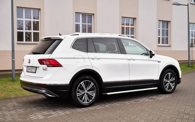 Volkswagen Tiguan Allspace cena 102900 przebieg: 197500, rok produkcji 2017 z Płock małe 704